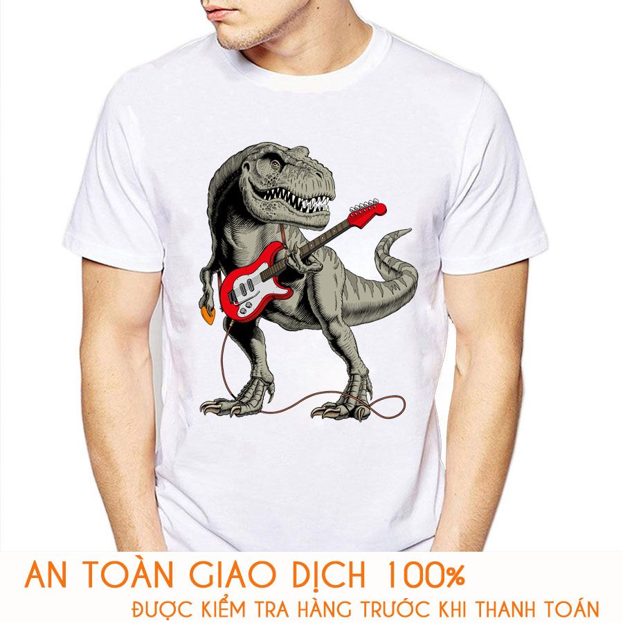 Áo thun nam in hình 3D Dragon - M606