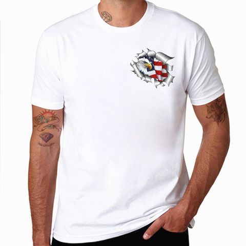  Áo Thun Nam American Eagle 3D (Custom T-Shirt) M65 
