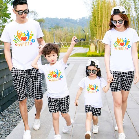  Áo thun gia đình FAMILY Style Hàn Quốc - Vải Cotton Thái - M673 
