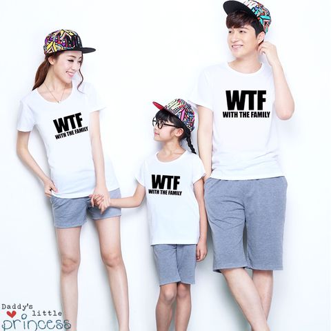  Áo thun gia đình HAPPY FAMILY - Vải Cotton Thái - M678 