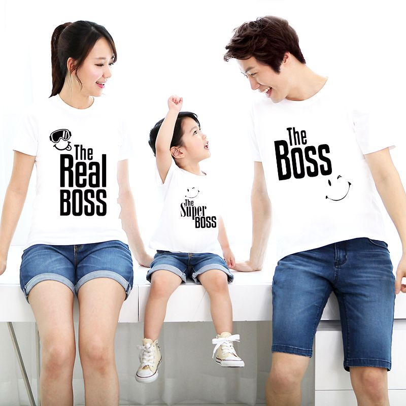 Áo thun gia đình HAPPY FAMILY - Vải Cotton Thái - M679