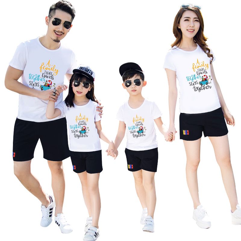 Áo thun gia đình FAMILY TOGETHER Style Hàn Quốc - M719