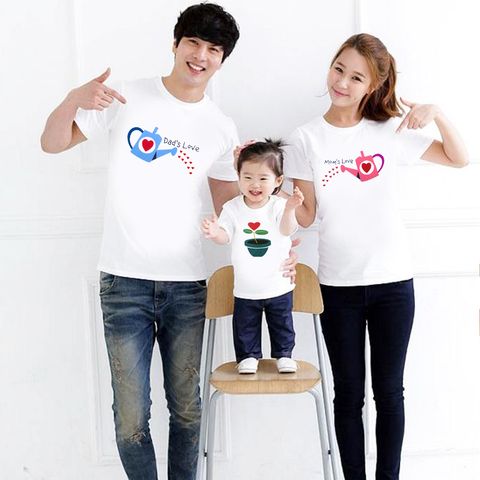  Áo thun gia đình FMILY LOVE - Vải Cotton Thái - M731 