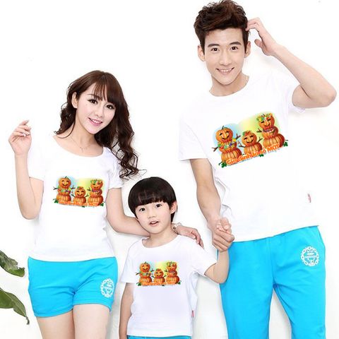  Áo thun gia đình HAPPY FAMILY - Vải Cotton Thái - M743 