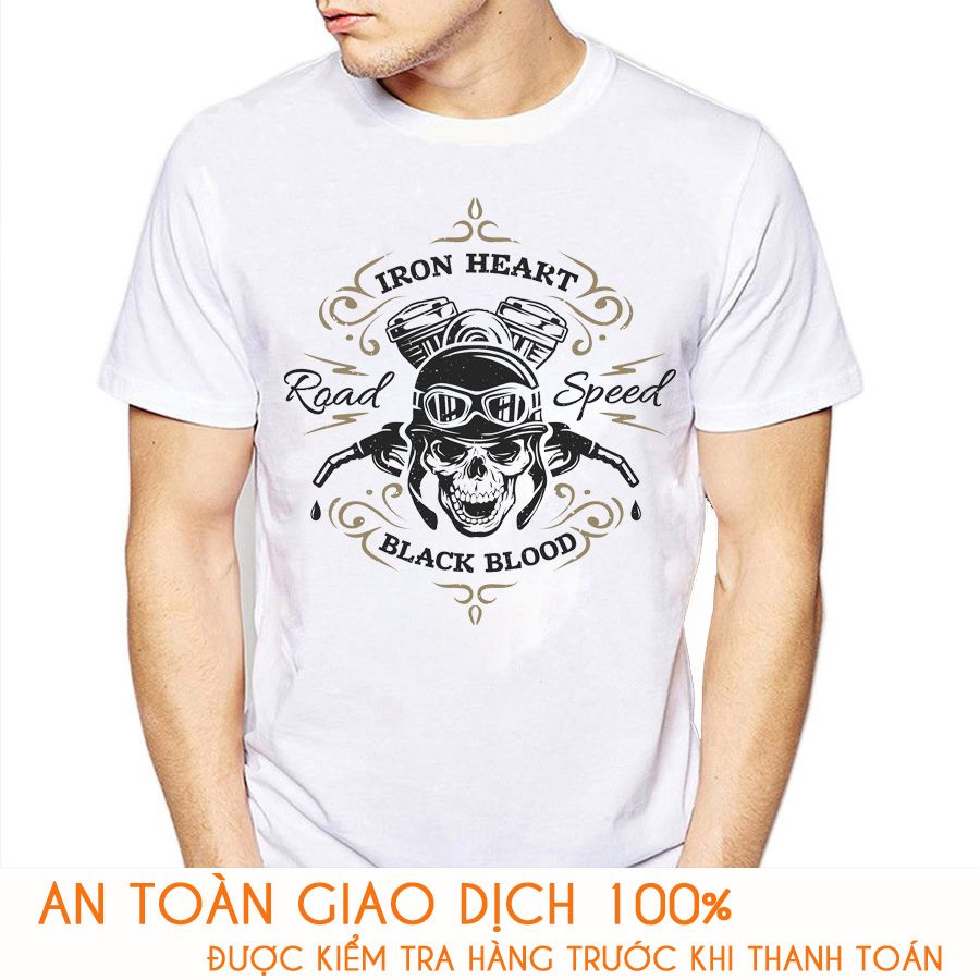 Áo thun nam RACING TEAM IRON HEART - M781