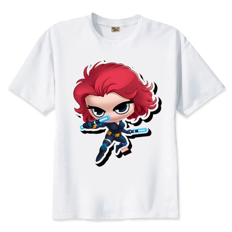 Áo thun nam nữ  MARVEL CHIBI - M828