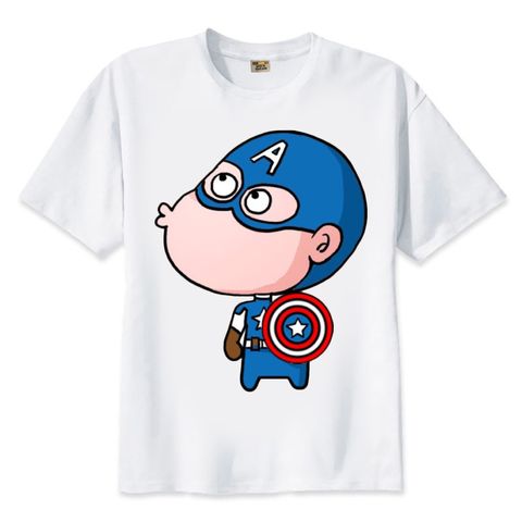  Áo thun nam nữ  MARVEL CHIBI - M838 