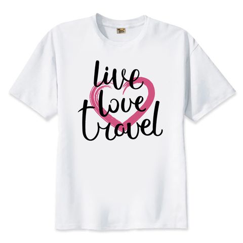  Áo thun Du Lịch LIVE LOVE TRAVEL - M910 