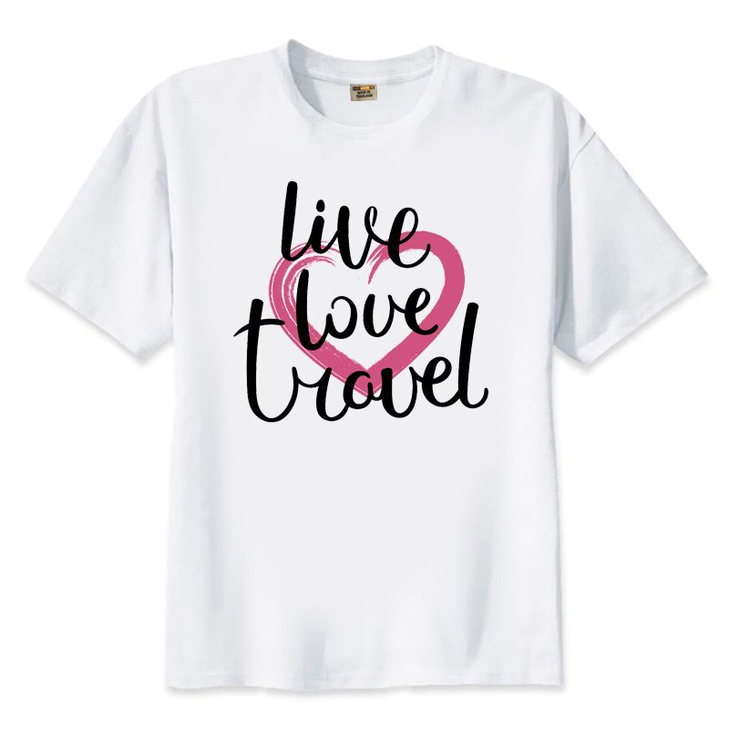 Áo thun Du Lịch LIVE LOVE TRAVEL - M910