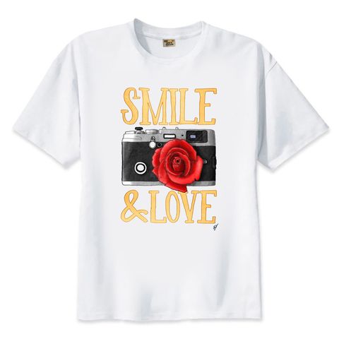  Áo thun Team Du Lịch SMILE & LOVE - M954 