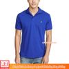 Áo thun Nam màu xanh bích cổ trụ polo logo thêu - Vải cá sấu cao cấp MT498