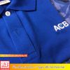 Áo thun đồng phục ngân hàng ACB logo thêu - Vải cá sấu poly cao cấp AT15