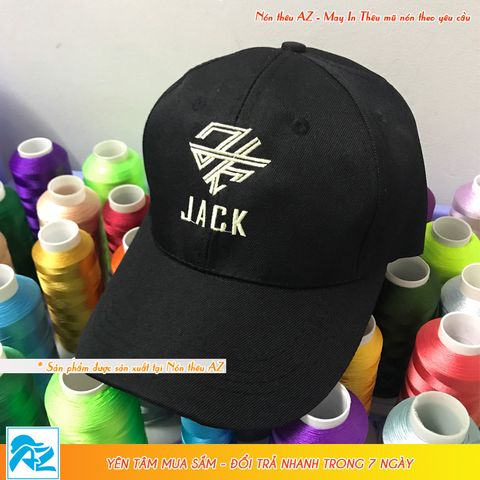  Nón kết thêu logo Jack 2020 mới - Mũ lưỡi trai MT573 