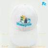 Nón kết du lịch Malaysia màu trắng - Mũ lưỡi trai MT503