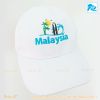 Nón kết du lịch Malaysia màu trắng - Mũ lưỡi trai MT503