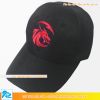 Nón kết nam màu đen thêu logo dragon hình rồng đỏ - Mũ lưỡi trai MT548