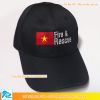 Nón kết thêu logo lính cứu hỏa Việt Nam Fire & Rescue MT550