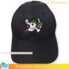 Nón kết One Piece thêu logo Usopp màu đen - Mũ Lưỡi Trai MT520