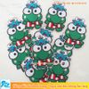 Sticker ủi thêu hình ếch xanh siêu cute - Patch ủi quần áo balo S42