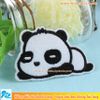 Sticker ủi thêu hình gấu trúc panda dễ thương - Patch ủi quần áo balo S38