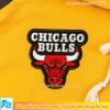 Sticker ủi thêu logo hình Bull Chicago (lớn) - Patch ủi quần áo balo S77