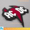 Sticker ủi thêu logo hình ACDC hells bells - Patch ủi quần áo balo S78