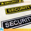 Sticker vải ủi thêu logo bảo vệ Security - Patch ủi áo thun balo S149