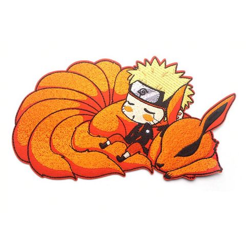  Sticker logo ủi hình Naruto dễ thương S03 - Patch ủi quần áo balo 