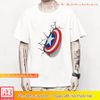 Áo thun Nam AZ - Marvel Captain America 3D - Form Rộng BIGSIZE F835