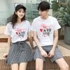 Áo thun Cặp Đôi Nam Nữ Couple Valentine AZ - Form Rộng BIGSIZE M359