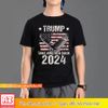 Áo thun nam nữ in hình Donald Trump 2024 độc đáo - Có bigsize 4XL 5XL 6XL 7XL M3167