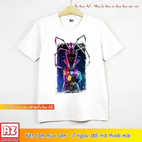  Áo thun Marvel Spider Man vs Thanos - Form Rộng BigSize AZ F1881 