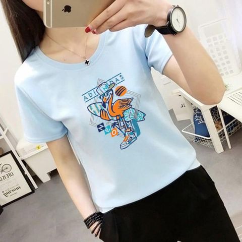  Áo thun Teen Nữ Phong cách Hàn Quốc Cotton Thái - Form rộng BIGSIZE AZ - F1361 