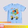 Áo thun trẻ em in hình minion tặng quà sinh nhật - Vải cotton thái đẹp M3179