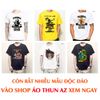 Áo thun Dragon Ball màu trắng in hình Songoku - Cotton Thái M2376