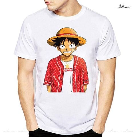  Áo thun One Piece in hình Luffy phong cách hiện đại - Mẫu mới F2319 