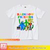 Áo thun trẻ em in hình roblox rainbow friends cho bé - Vải cotton thái M3212