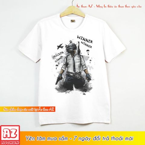  Áo thun game PUBG Mobile Battlegrounds - Form rộng Có BIGSIZE M1137 