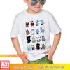 Áo thun trẻ em in hình sans ink error 404 606 nhiều mẫu san game cho bé - Vải cotton thái M3216