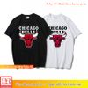 Áo thun Bull Chicago thời trang màu đen và trắng - Form rộng Unisex M2793