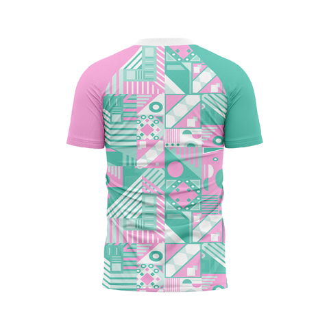 Áo Thun Chạy Bộ Graphic Mosaic