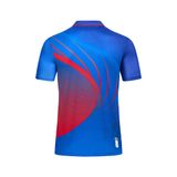 Áo Pickleball - Tennis họa tiết xanh phối đỏ