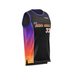 Áo Bóng Rổ Thiết Kế Tropical Blaze