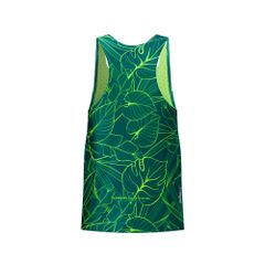 Áo Tanktop Chạy Bộ Họa Tiết Lá Seamless - Không Đường May