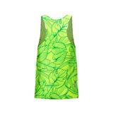Áo Tanktop Chạy Bộ Họa Tiết Lá Seamless - Không Đường May