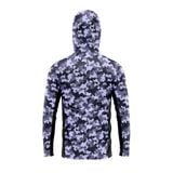 Áo câu cá phối họa tiết camo