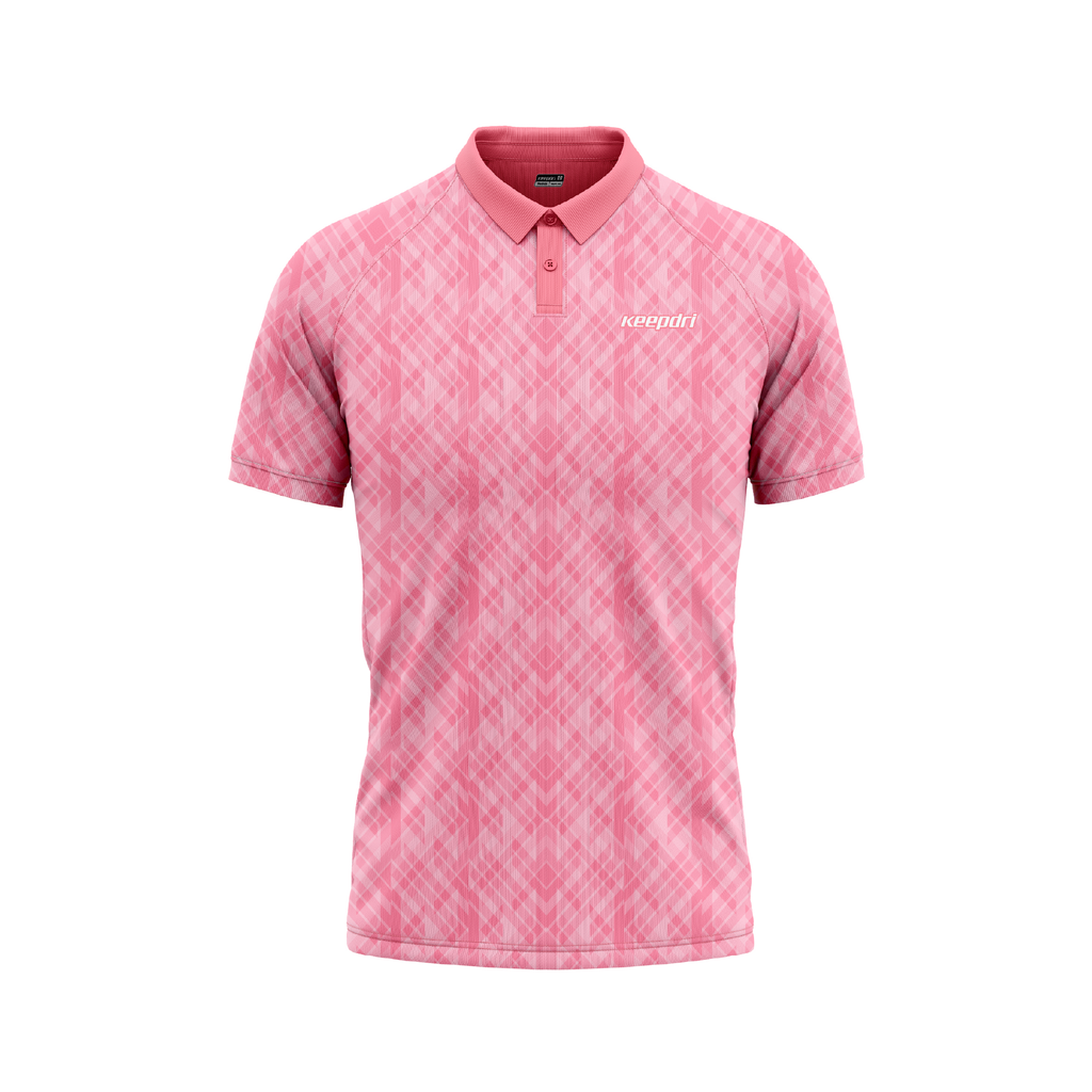 Áo Pickleball - Tennis Polo họa tiết ẩn