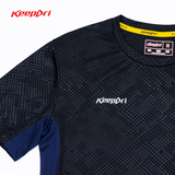 Áo Thun Chạy Bộ Họa Tiết Keepdri Màu Đen Xanh KTMDEXD07