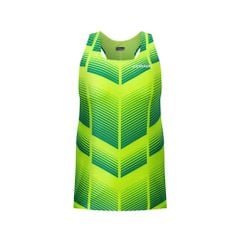 Áo Tanktop Chạy Bộ Họa Tiết Kẻ Sọc Seamless - Không Đường May