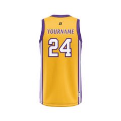 Áo Bóng Rổ Keepdri – Lakers Yellow